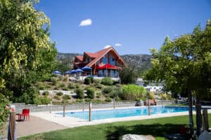 Blasted Church pool deck