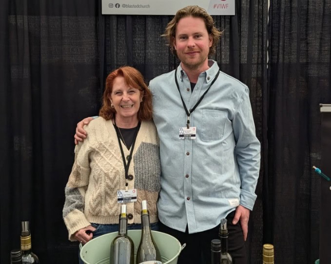 Tanya Martin and Evan Saunders at the VIWF 2026